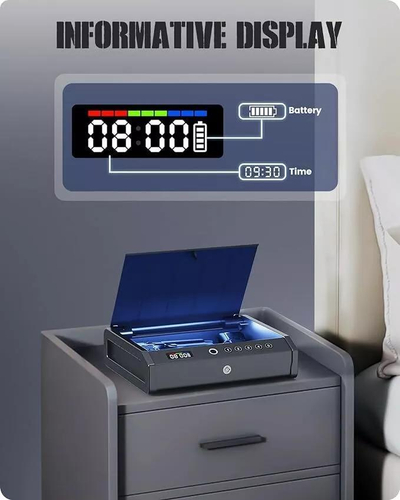 Kasafortë për armë OSPON, sistem biometrik, e zezë