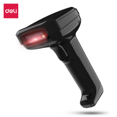 Skenues për barkode dhe QR Deli E14952, i zi