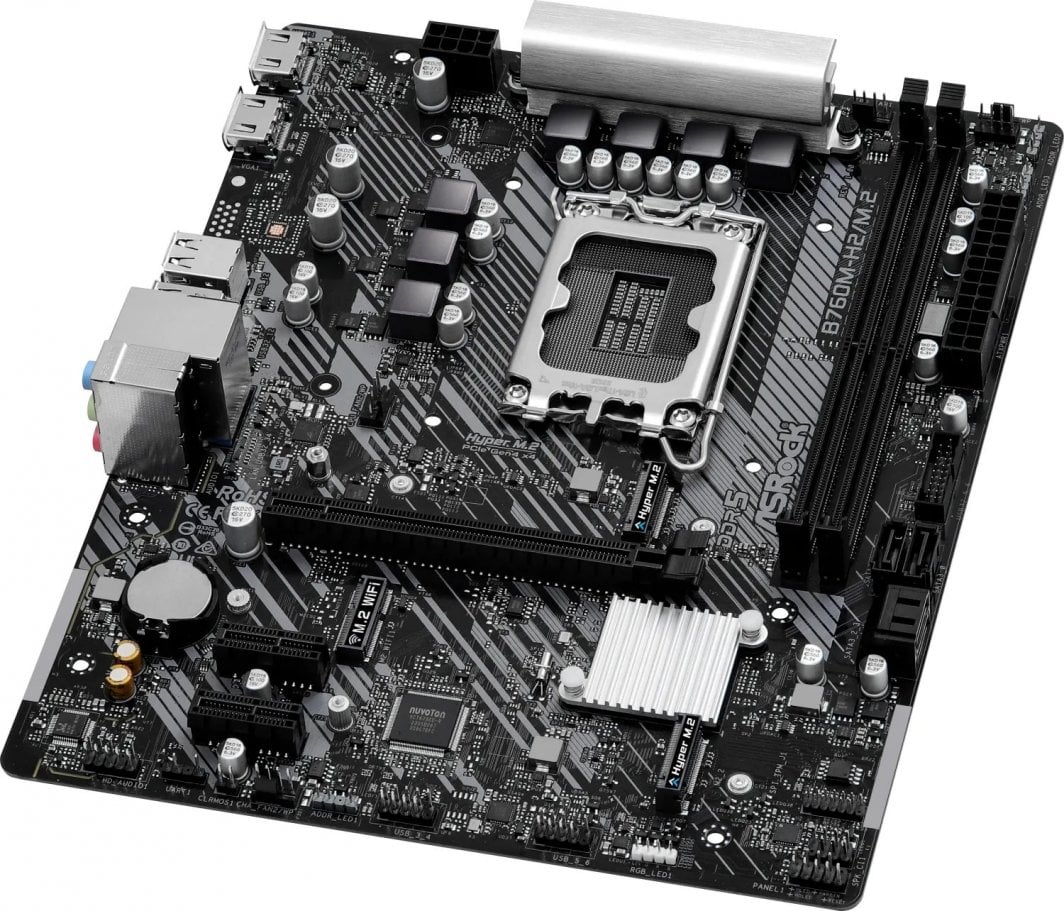 Pllakë amë ASRock B760M-H2/M.2