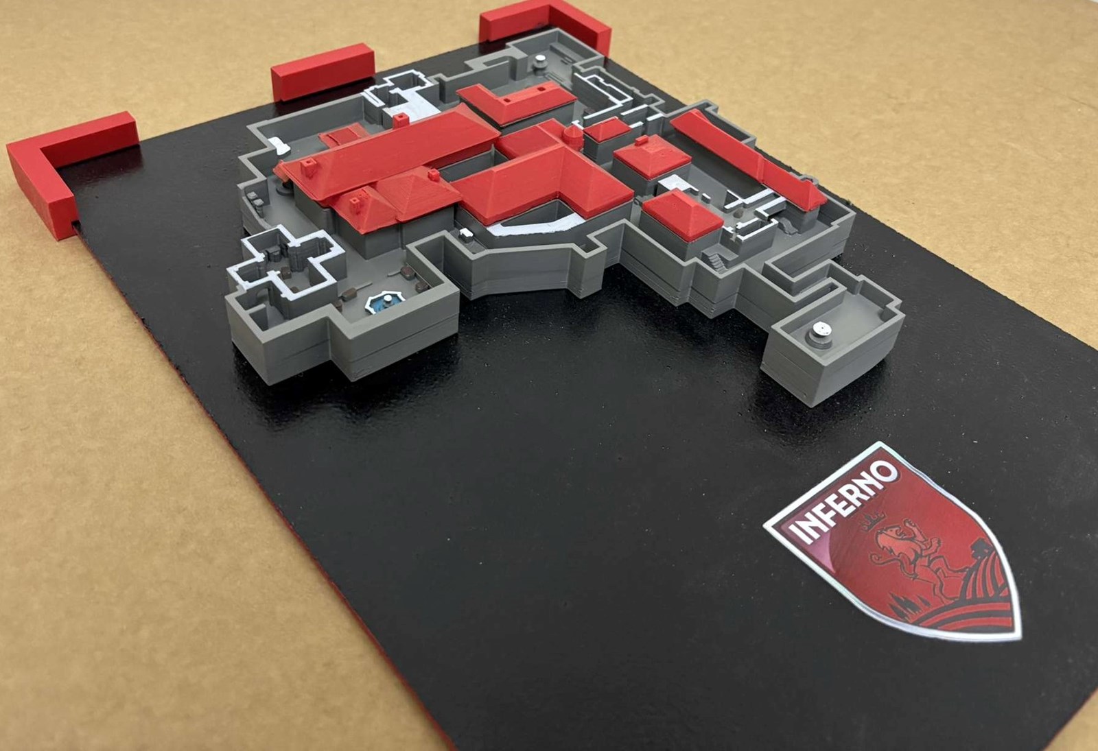 CS Map Inferno 3D Print