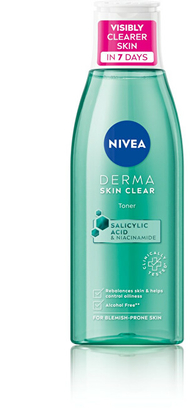 Losion pastrues për lëkurë Nivea Derma Skin Clear (Toner), 200 ml