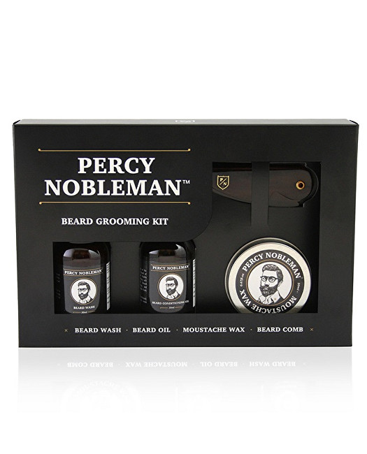 Set për mjekër dhe mustaqe Percy Nobleman 2