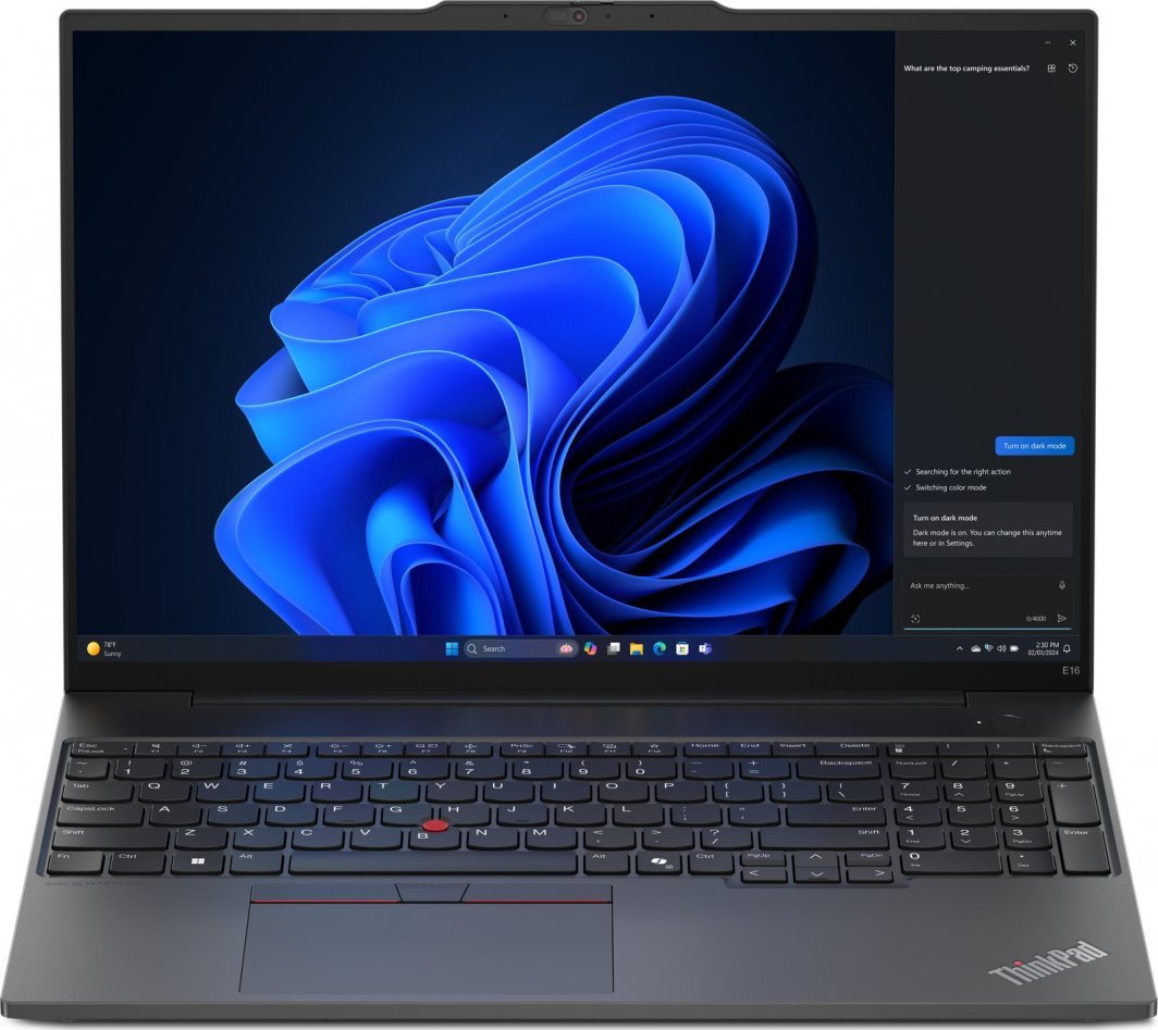 Laptop ThinkPad E16 G2, 16", Ryzen 5 7535HS, 16GB RAM, 512GB SSD