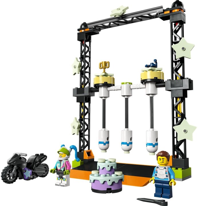 Set lodër LEGO® City 60341 Hammer Stunt Challenge, 117 pjesë