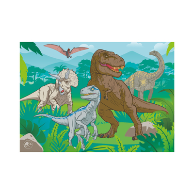 Puzzle Dino Jurassic World, 24 pjesë, 2+ vjeç