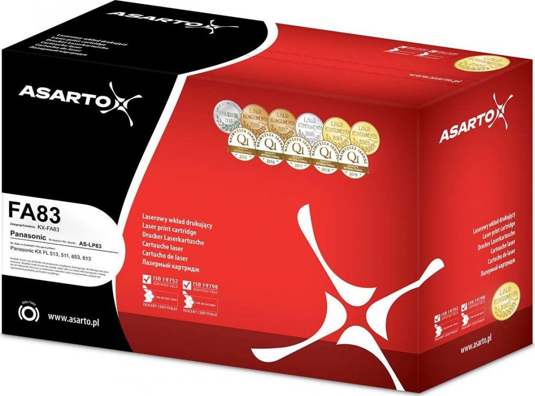 Toner Asarto KX-FA83 (AS-LP83), i zi
