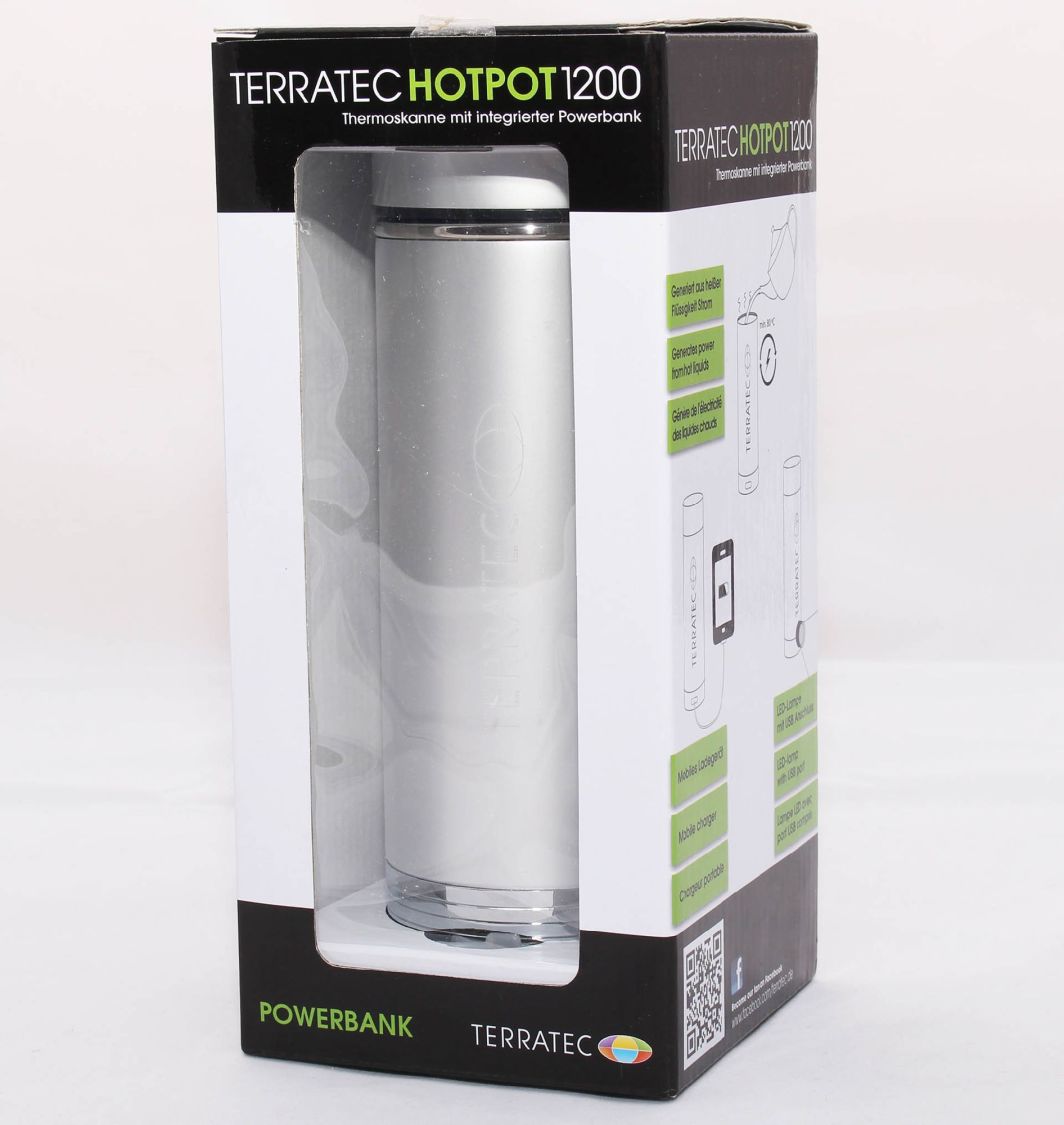 Termos TerraTec HotPot, 1.2 l, i argjendtë