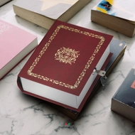 Kasafortë sigurie në formë libri STARK CL01, e kuqe e errët
