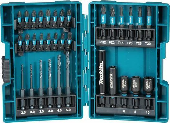 Set me shpuese Makita MB-66896, 33 copë