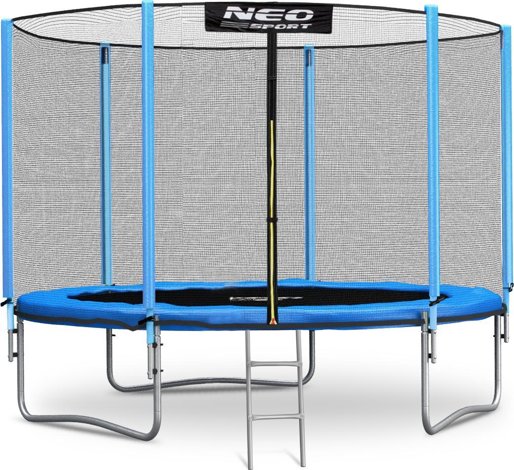 Trampolinë kopshti Neo-Sport me rrjetë të jashtme, 312 cm