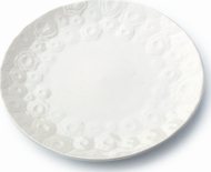 Set pjatash për ëmbëlsira Mondex, 2 copë, të bardha