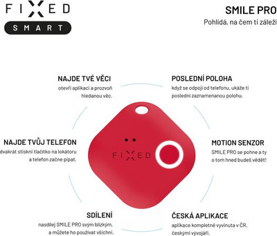 Lokalizues FIXED  Smile Pro, i kuq