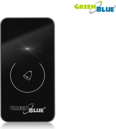 Transmetues për një zile dere wireless GreenBlue, i zi 