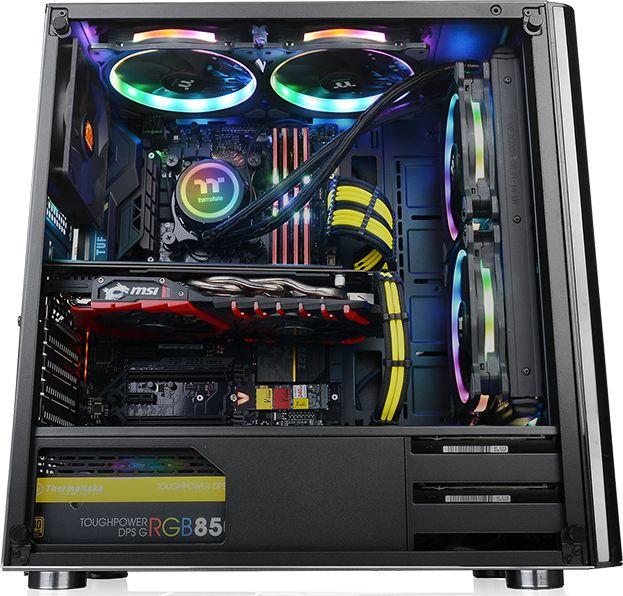 Kasë Thermaltake V200 TG RGB Edition, Midi Tower