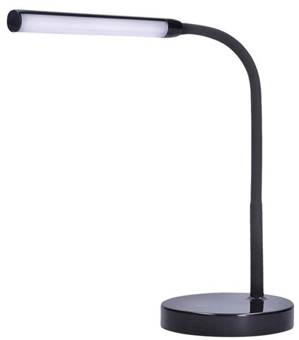 Llamp e tavolinës Solight LED, 4W, 4500K, e zezë