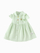 Fustan Minty Meadow Collar