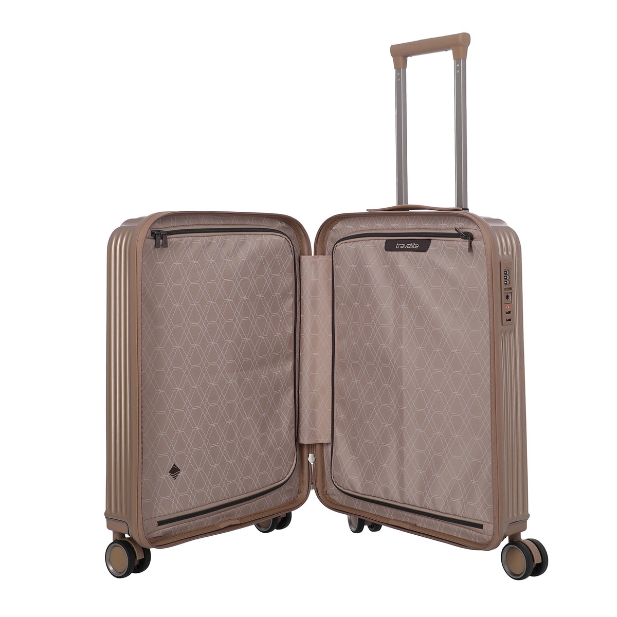 Travelite Paros VAlixhe Cabin S 55 cm - Capucchino
