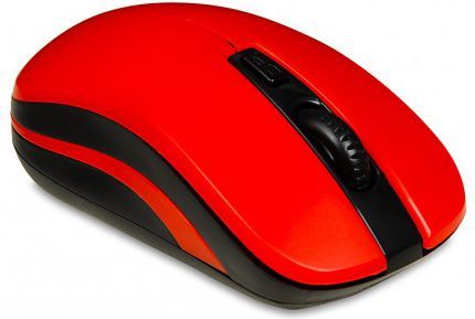 Maus iBOX LORIINI, wireless, USB, i zi dhe i kuq