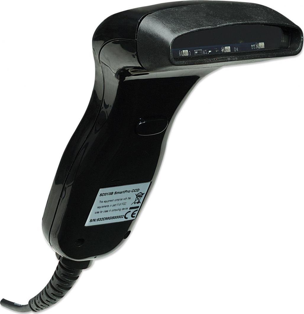 Skaner barkodi Manhattan Contact CCD-401517, USB, 80 mm, i zi