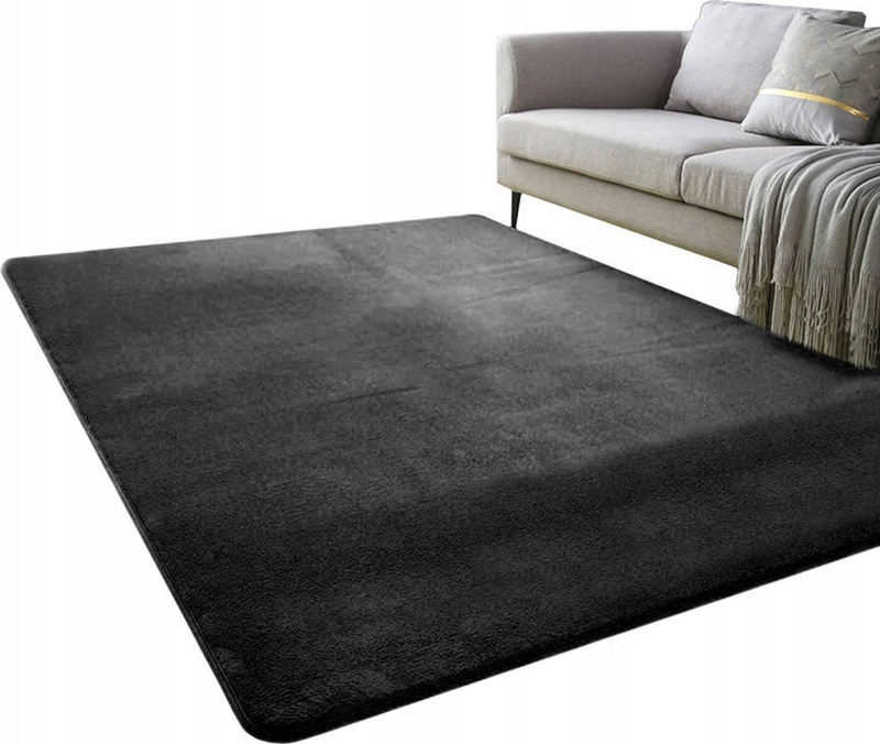 Tapet Strado Polar Rug, 100x150 cm, antirrëshqitës, i zi