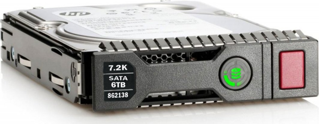 Hard Disk HP 861750-B21, 6TB, SATA III, 7200 RPM, 3.5 inç, i zi