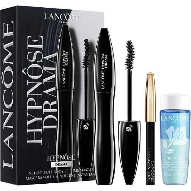 Set për grim Lancôme Hypnose Drama - Maskarë 6.5 g + laps për sy 0.7 g + pastrues për grim 30 ml