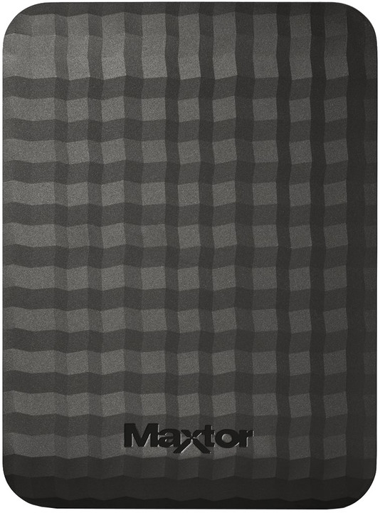 Hard disk i jashtëm Maxtor M3 Portable - 4TB, USB 3.0,  i zi