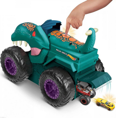 Lodër Hot Wheels Mega Wrex (GYL13), i gjelbër