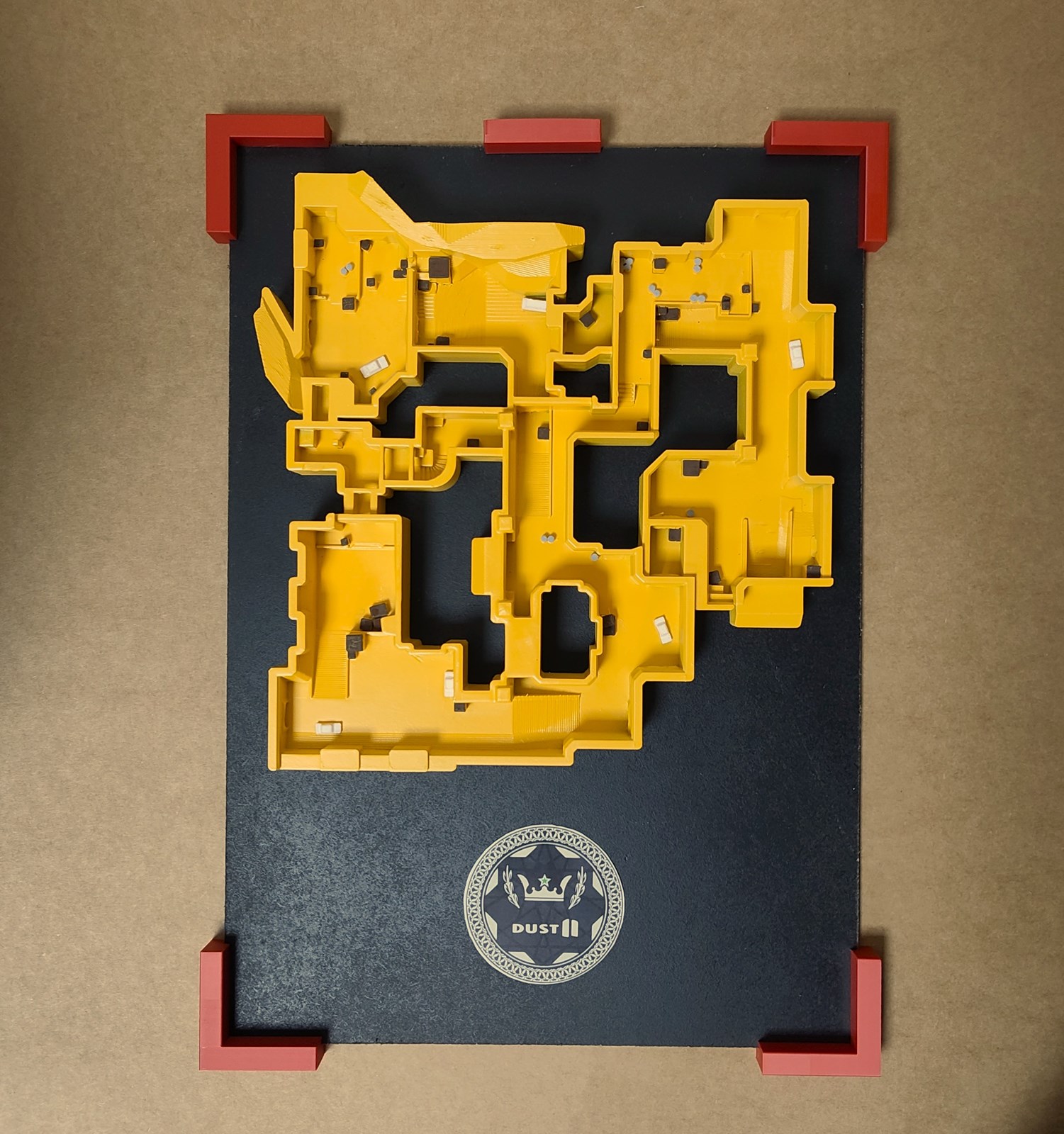CS Map deDust2 3D Print