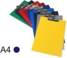 BIURFOL A4 Клипборд PVC, Темно Сина