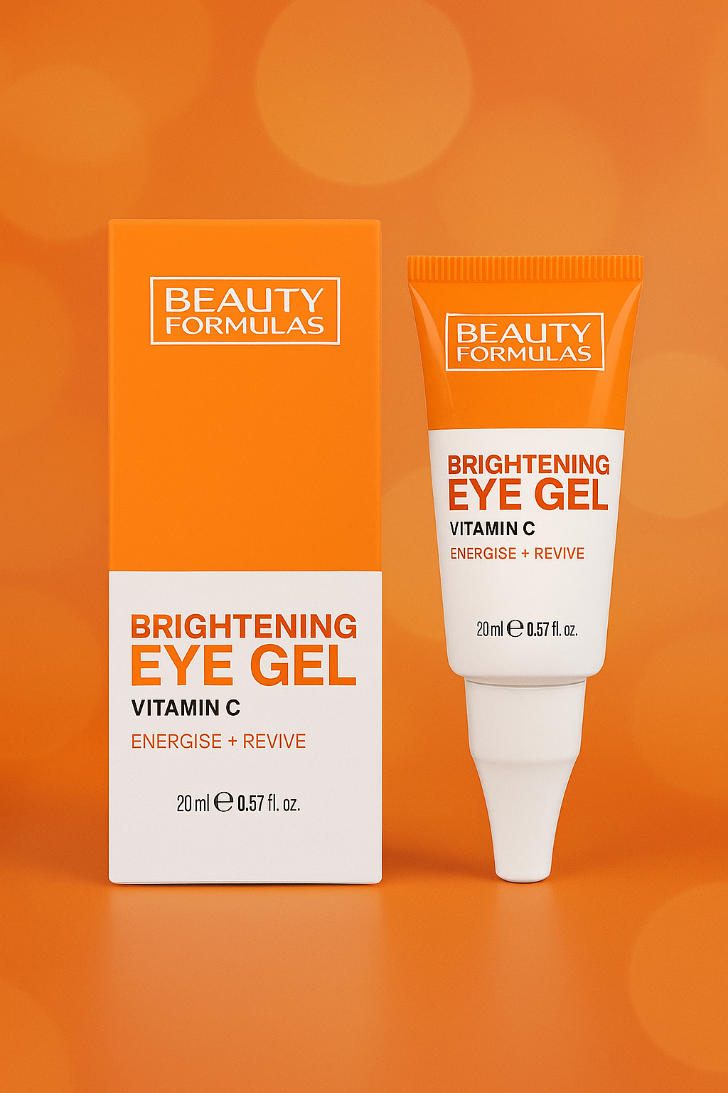 Xhel rigjenerues për zonën e syve me Vitaminë C Beauty Formulas, 20 ml