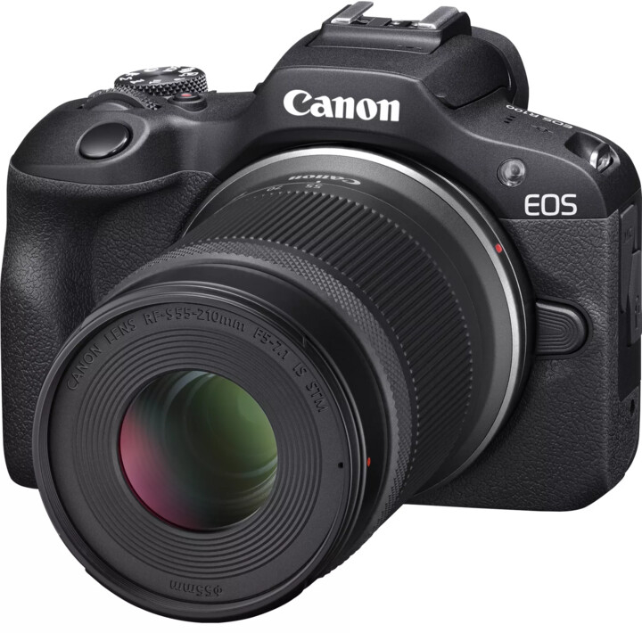 Fotoaparat Canon EOS R100 + RF-S 18–45MM IS STM + RF-S 55-210MM F5-7.1 IS STM EU26