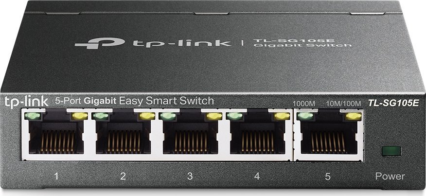 TP-Link TL-SG105E 5-Портен Gigabit Easy Smart Switch