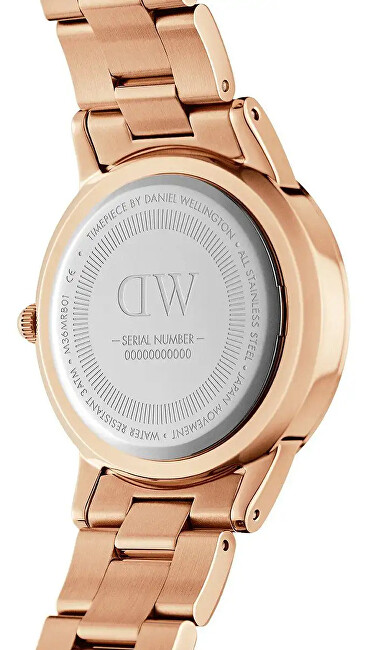 Orë dore Daniel Wellington Iconic Link 32 RG White DW00100211
