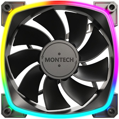 Ftohës Montech RX120 PWM, 120 mm, i zi