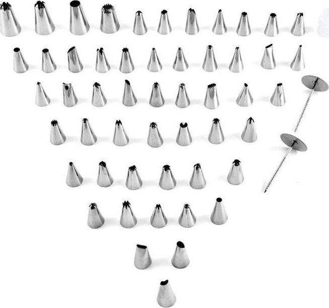 Set pajisje shtepiake për ëmbëlsira AG406F, 54 copë