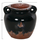 Vazo dekorative Φ24x23Hcm (HM4380), zezë