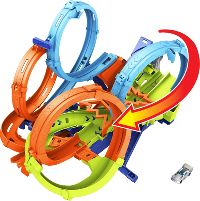Set lodër pistë e makinave Hot Wheels Action (965-2452)