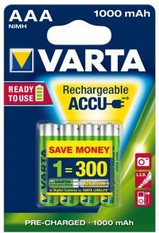 Bateri Varta AAA/ R03, 1000mAh, 4 copë