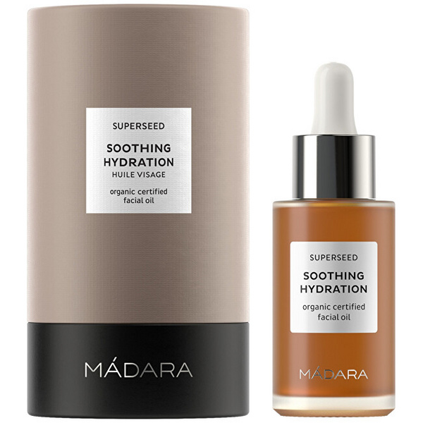 Vaj hidratues për lëkurë MÁDARA Superseed (Soothing Hydration Organic Certified Facial Oil), 30 ml