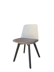 Karrige Donito D-PVC, 85x49x52cm, të zeza/hirtë Karrige Donito D-PVC, 85x49x52cm, të zeza/hirtë