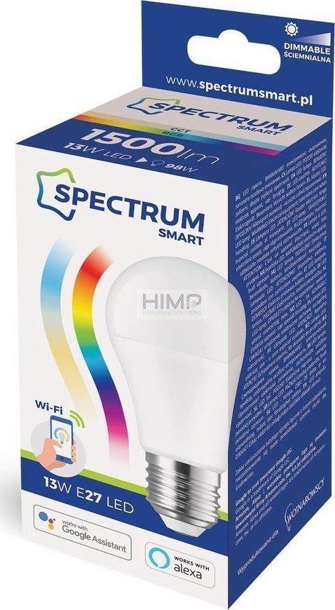 Poç elektrik LED Spectrum GLS E27, 13W