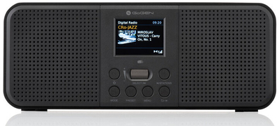 Radio GoGEN DAB 800, e zezë