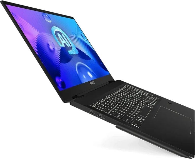 Laptop MSI Summit E16 AI, 16" 165 Hz, Intel Core Ultra 7, 32 GB RAM, 1 TB SSD, NVIDIA GeForce RTX 4050, i zi
