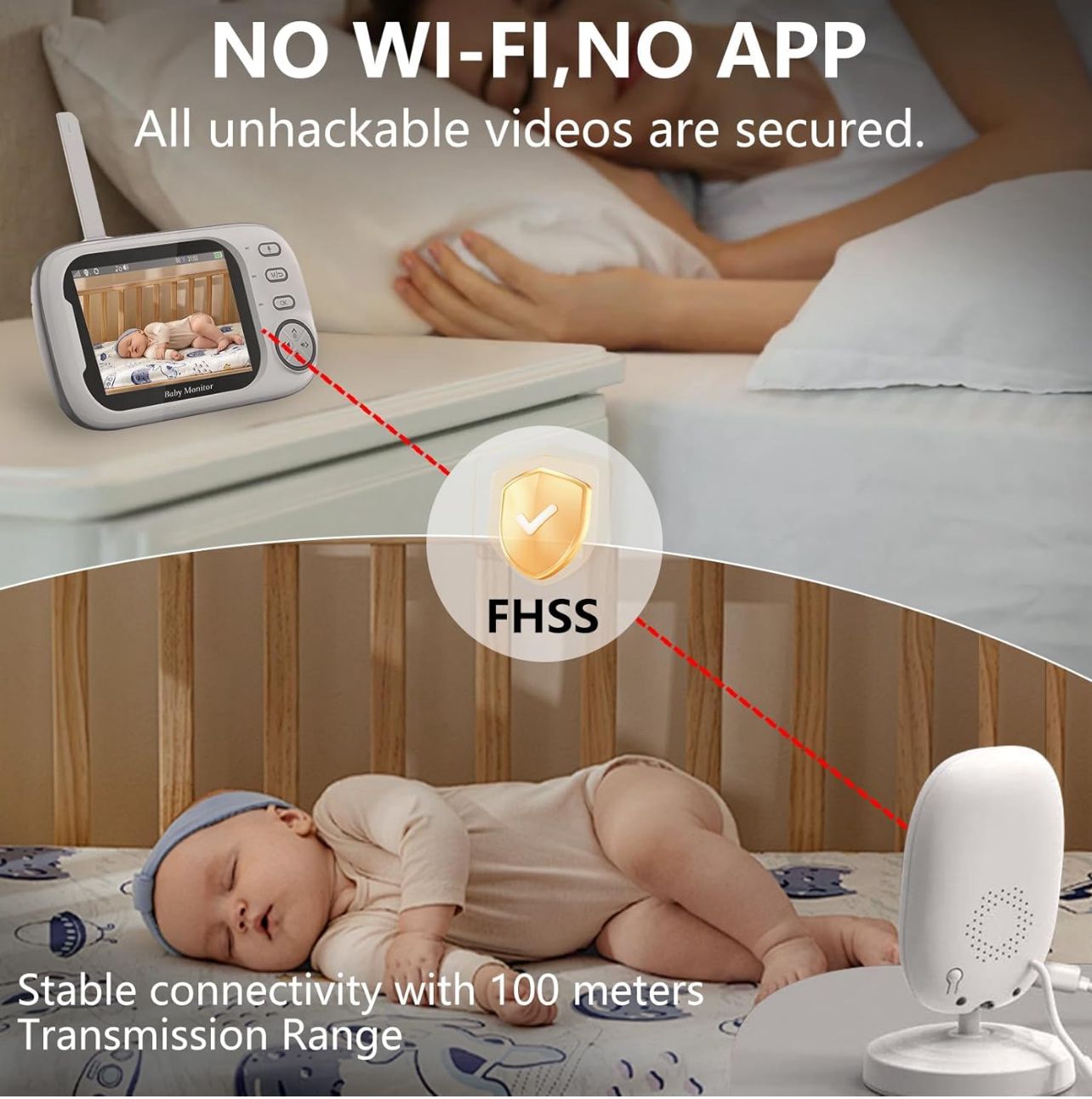 Monitorues për bebe -ABM600