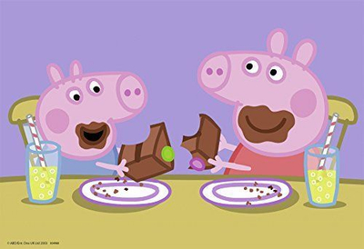 Puzzle Peppa Pig, 2 x 24 copë