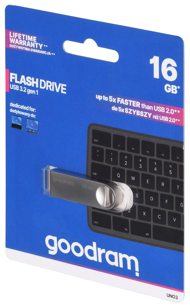 USB Goodram, 16 GB, USB Type-A