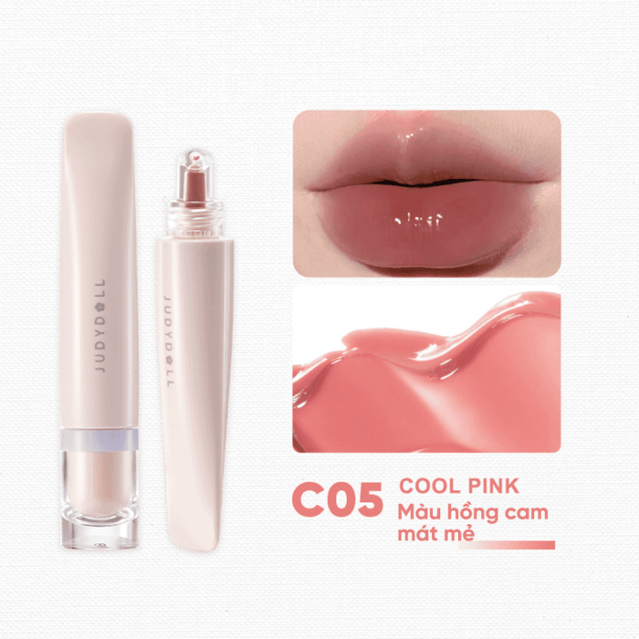 Xhel për buzë Judydoll Hot Sweety, C05 Cool Pink Orange, 10 ml