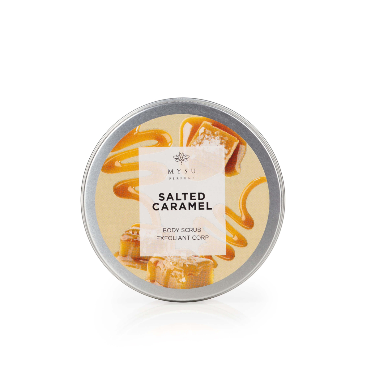 Skrab për trup Mysu Salted Caramel, 185 ml