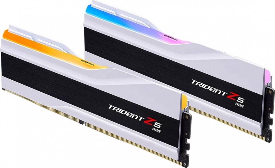 Memorie G.Skill Trident Z5 RGB, DDR5, 32 GB, 6000 MHz, CL36, F5-6000J3636F16GX2-TZ5RW Memorie G.Skill Trident Z5 RGB, DDR5, 32 GB, 6000 MHz, CL36, F5-6000J3636F16GX2-TZ5RW